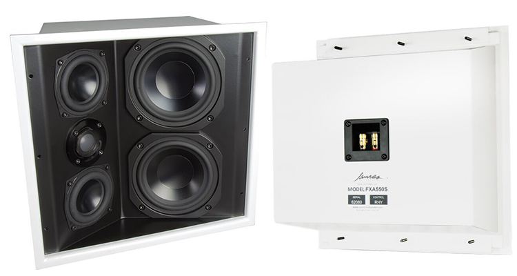 James Loudspeaker Introduces the FXA Series of Angled Baffled Architectural Loudspeakers