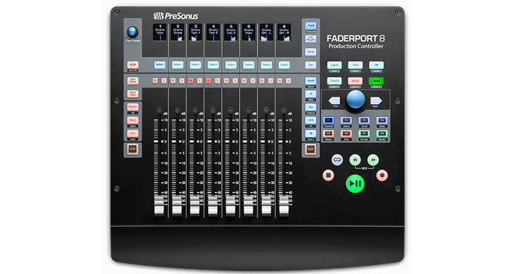 PreSonus FaderPort 8 Makes DAW Control Faster