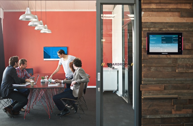 Crestron Room Scheduling Makes Locating and Booking Meeting Spaces Simple and Convenient