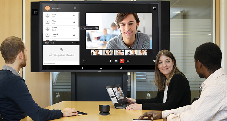 NEC Intros InfinityBoard for Collaborative Meetings