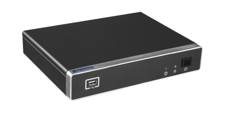 Advantech Launches Fanless Digital Signage Media Player