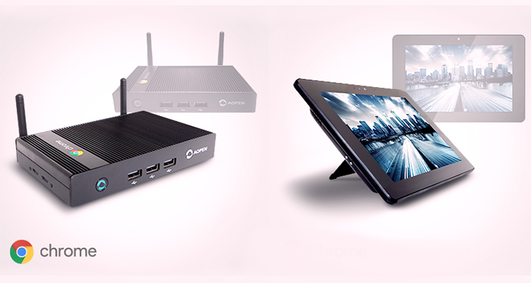 AOPEN Debuts Chromebase and Chromebox Mini