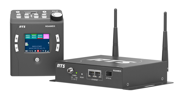 RTS Shows ROAMEO Wireless Intercom System