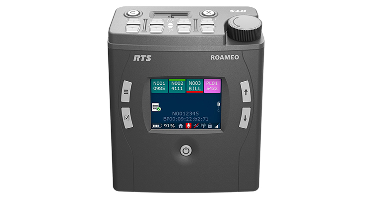 RTS Debuts ROAMEO Wireless Intercom System at ISE