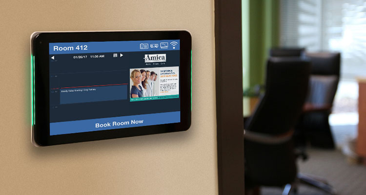Visix Debuts Stand-Alone Room Management — Sans CMS — With New Connect Room Signs