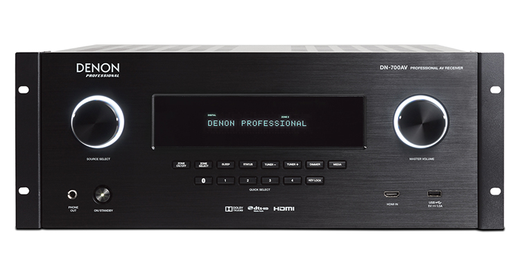 Denon Debuts the DN-700AV Receiver for Commercial AV Installs