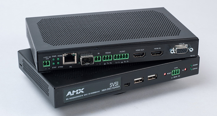 AMX Debuts N2400 Series AV-Over-IP GbE Networks