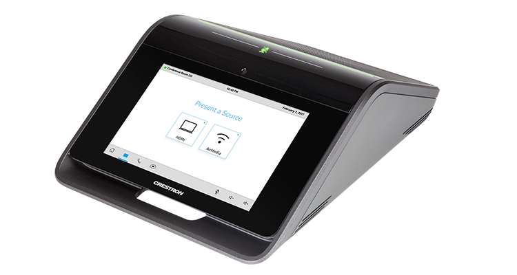 Crestron Unveils Mercury Tabletop All-in-One Meeting Room System at ISE