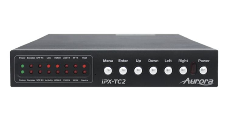 Aurora Debuts IPBaseT IPX-TC2 Transceiver