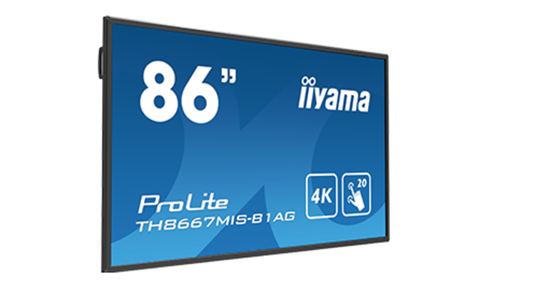 iiyama Debuts 86″ 4K Collaboration Board Annotates With EasiNote