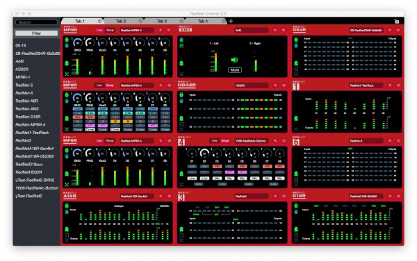 Focusrite Releases RedNet Control 2 Software