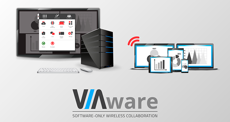 Kramer Launches VIAware Software-Based Wireless Collaboration Aimed at Small Room and Classrooms