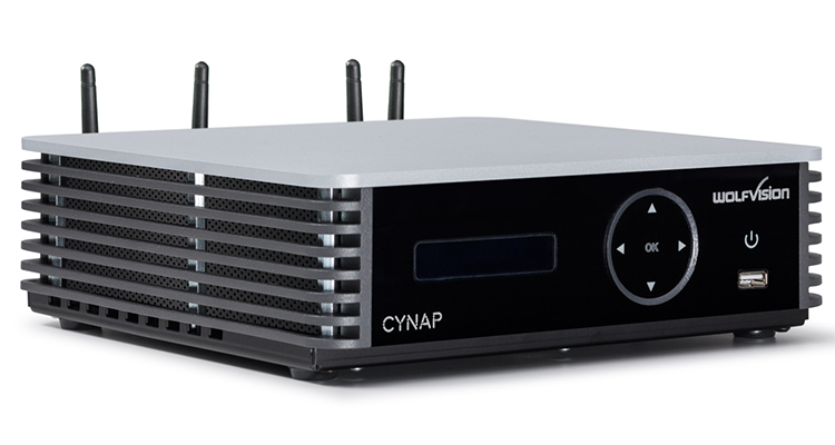 New Lecture Capture Capability for WolfVision Cynap