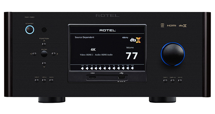 Rotel Intros Home Theater Surround Amplified Processor with Dolby ATMOS and DTS:X