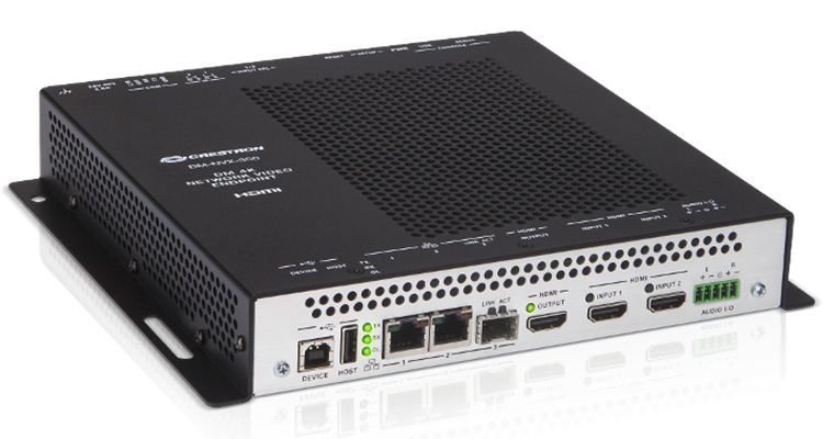 Crestron Ships DigitalMedia NVX 4K@60Hz 4:4:4 HDR Over 1Gb Network AV Solution  