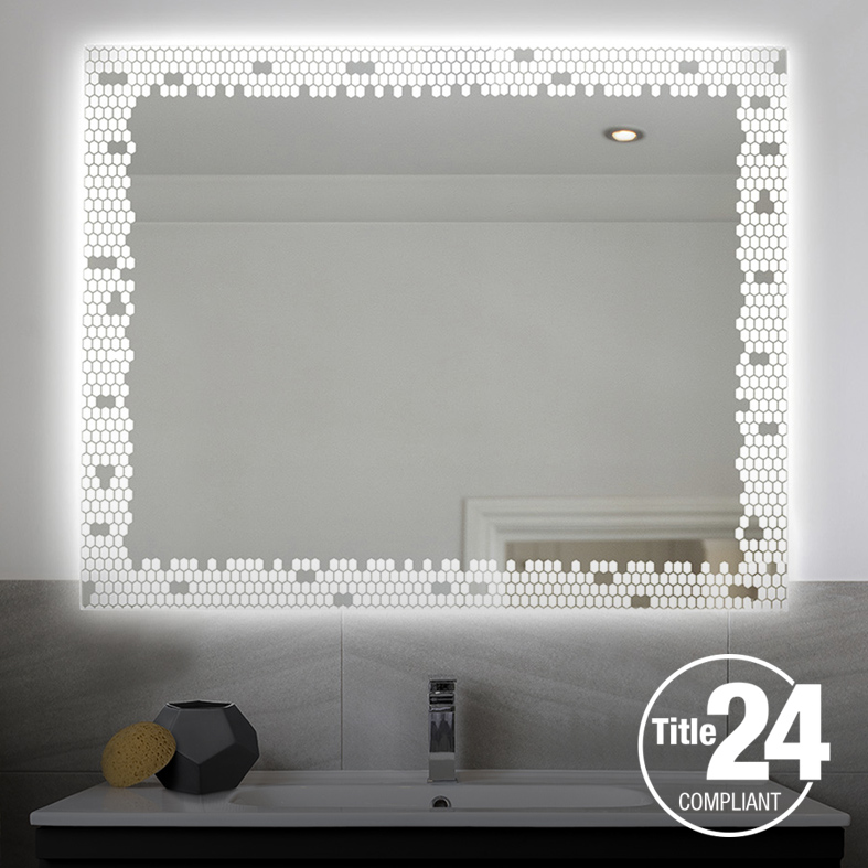 Séura Lighted Mirrors Comply with California Title 24 Efficiency Standards