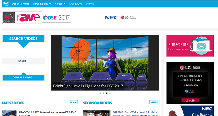 We’re Back from DSE 2017 – The Largest Digital Signage Expo Ever