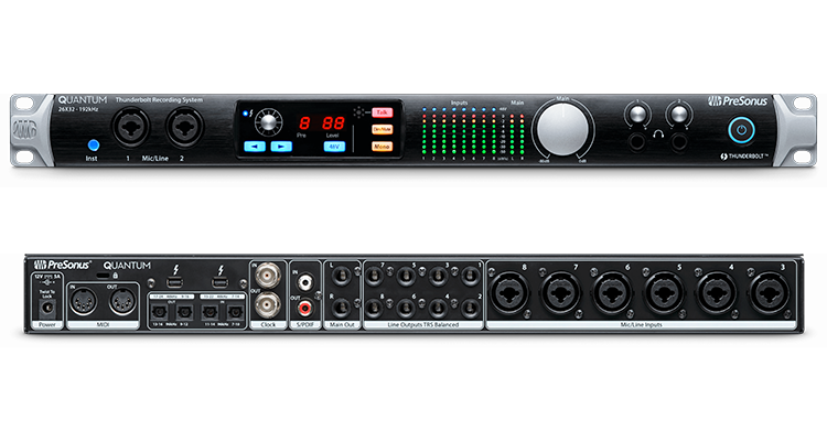 PreSonus Announces Quantum Thunderbolt Interface