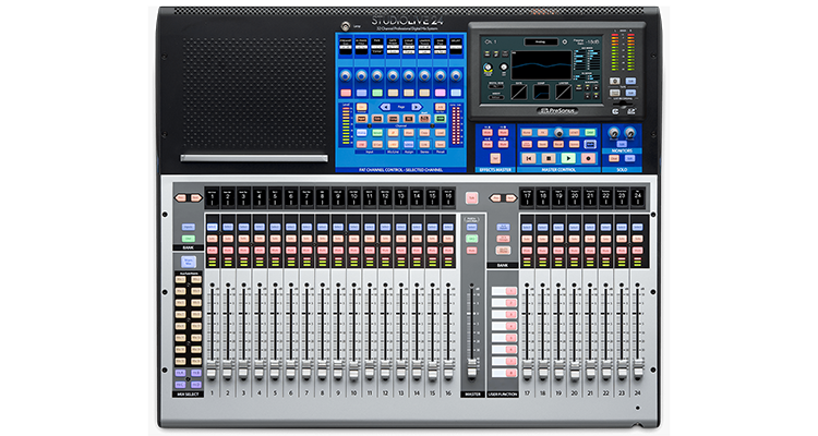 PreSonus Introduces StudioLive 24 Digital Console/Recorder