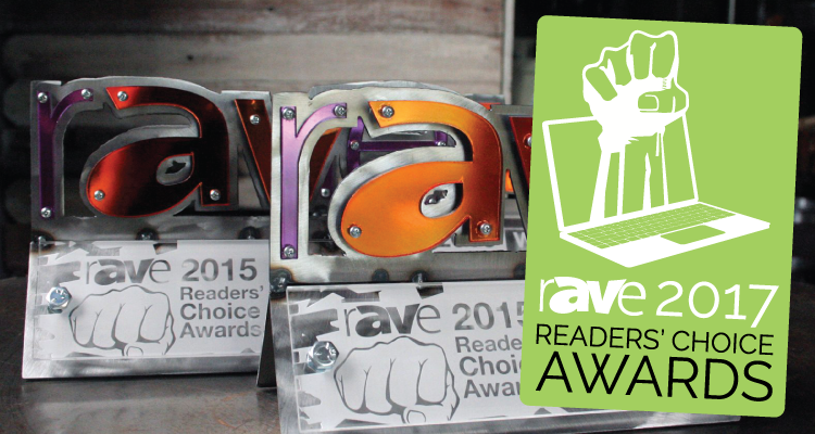 Vote NOW for the 6th Annual rAVe Readers’ Choice Awards