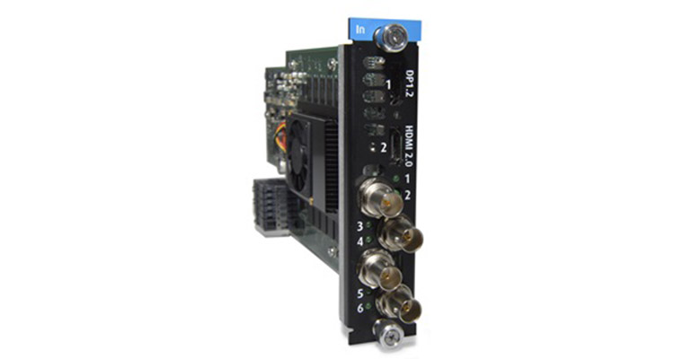 Barco Introduces Two New 4K60p Interface Cards for Event Master 