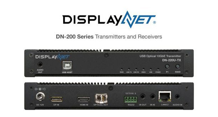 DVIGear Launches DisplayNet DN-200 Series at InfoComm 