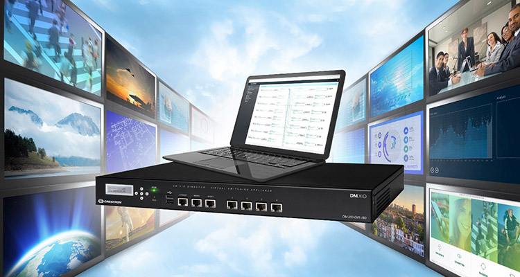 New Crestron DM XiO Director Is for Enterprise Provisioning and Management of AV-over-IP