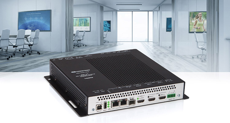 Crestron DM NVX Series Is 4K60, 4:4:4 and HDR AV-Over-IP System on a 1Gb Network