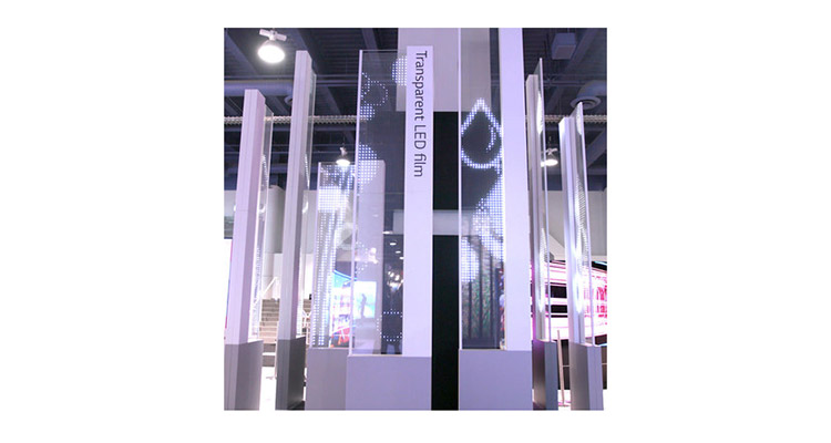LG Debuts Transparent LED-Film