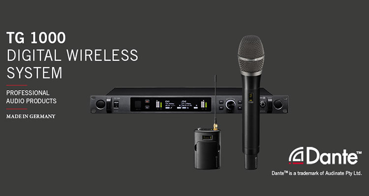 beyerdynamic inc. Launches New TG 1000 Wireless System with Dante