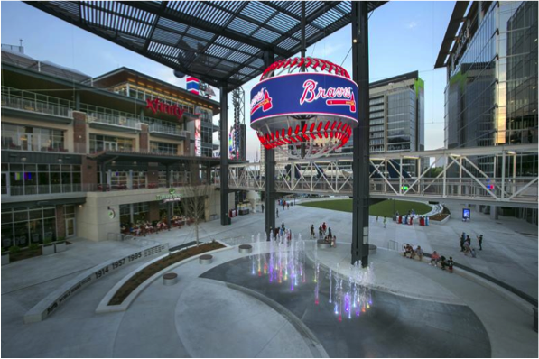NanoLumens Hits It Out Of The Park With Huge 360-Degree Curved Nixel Series LED Display At Atlanta Braves’ New Ballpark