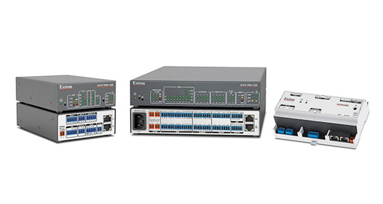 Extron Ships Three New Control Processors with Network Isolation for Added Security