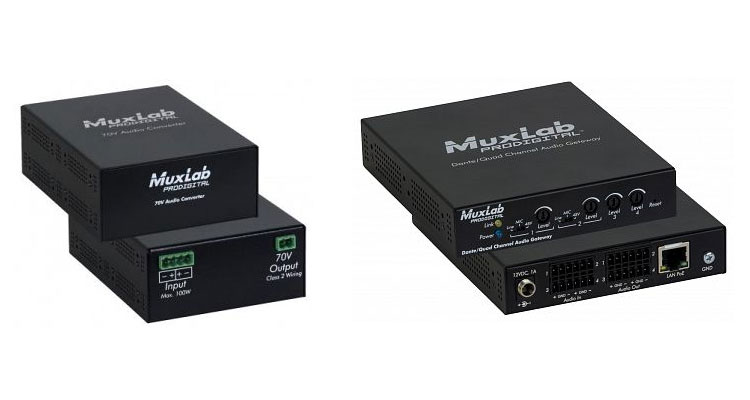 MuxLab Brings New Selection of Pro Audio Integration Solutions to InfoComm