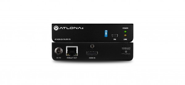 Atlona to Debut HDR-Capable 4K HDMI-over-HDBaseT Extender Kit  at InfoComm 2017