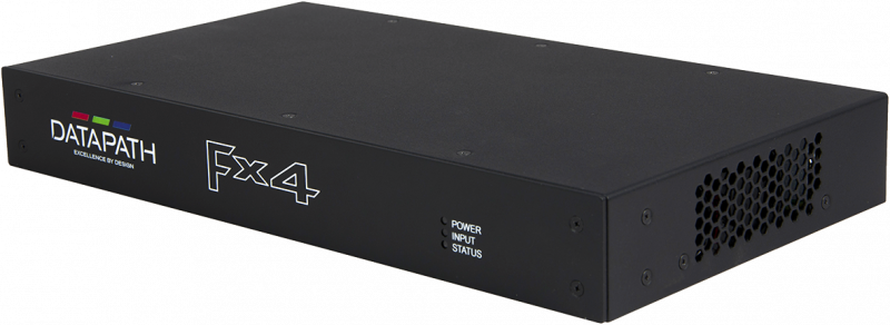 Datapath Fx4 now offers 4K60 on HDMI input