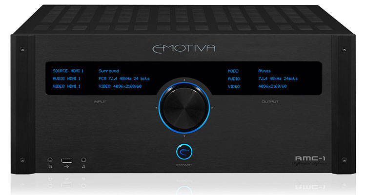 Emotiva Audio Corp. to Make CEDIA Debut With 16-channel Processor and 3D Audio Presentation