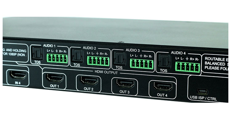 AVProConnect Claims 18Gbps 4×4 Matrix Switch for 4K