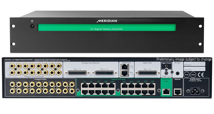 Meridian Audio Adds 251 Powered Zone Controller to 200 Series