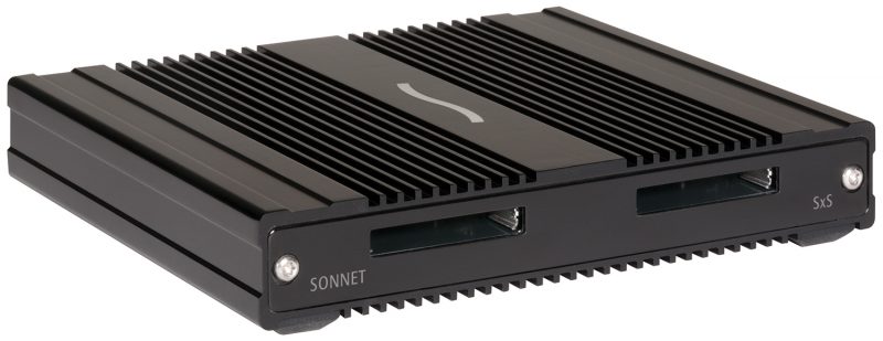 Sonnet Launches Dual-Slot SxS Pro Card Reader, Industry’s First for Thunderbolt 3