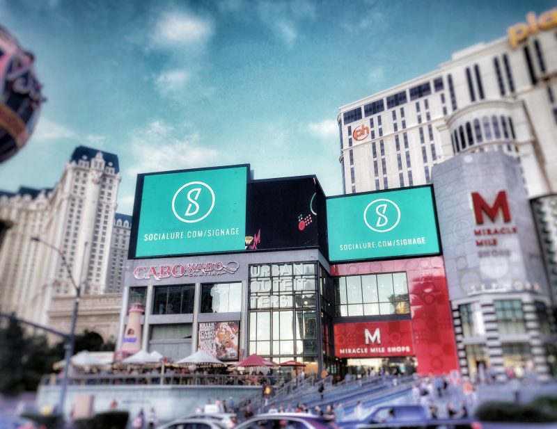 Socialure partners with Adomni to bring affordable out-of-home advertising to Las Vegas