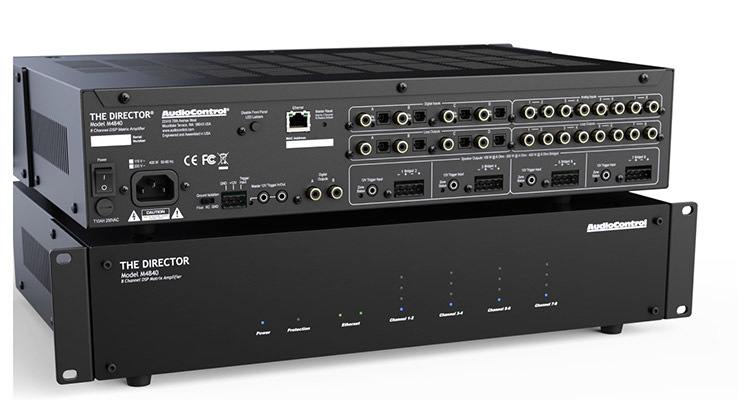 AudioControl Unveils the Director Model M4840 Multi-Zone Amplifier