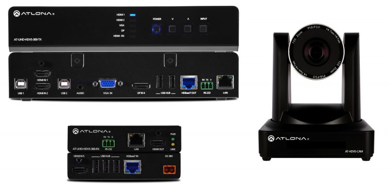 Atlona Ships AT-HDVS-CAM PTZ Camera for HDVS-300 Soft Codec Conferencing System