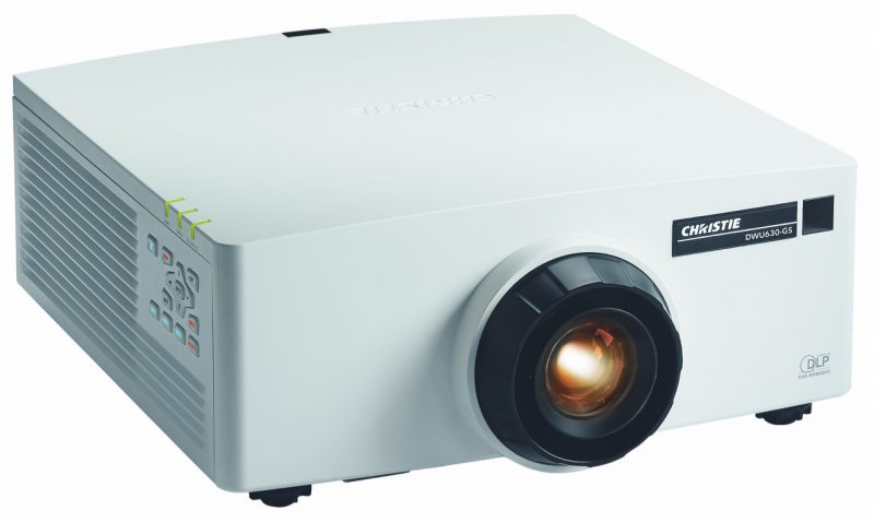 Christie introduces 630-GS Series high-performance laser phosphor projectors