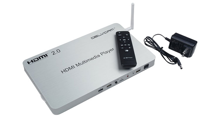 Delvcam Introduces a 4K Media Player With 10 HDMI Outputs