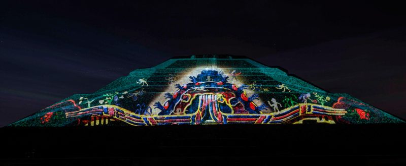Christie and Cocolab light up the Teotihuacan Pyramids