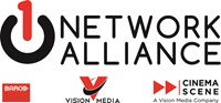 Cinemark Theatres first to adopt single-source solution for in-theater media marketing with “One Network Alliance” Digital Lobby Experience