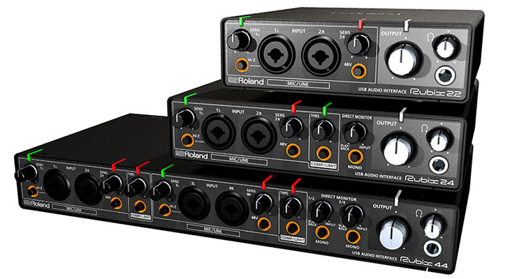 Roland’s Rubix Line of Audio Interfaces Is Now Available