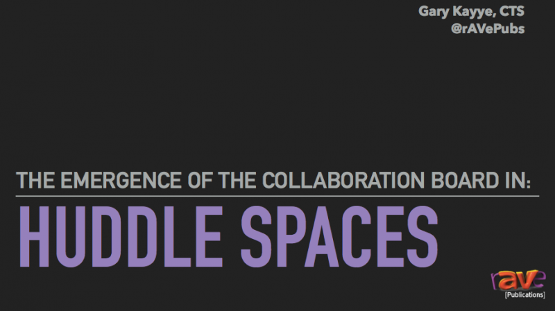 Emergence of the Collaboration Board in Huddle Spaces