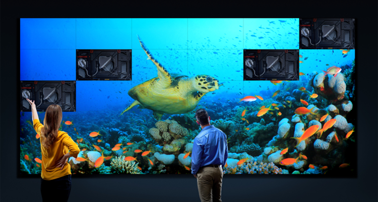 Barco Enters LCD Video Wall with Solution That Even Includes the Mount