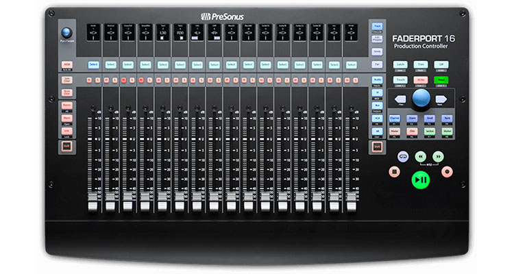 PreSonus Expands Control Surface Offerings With FaderPort 16